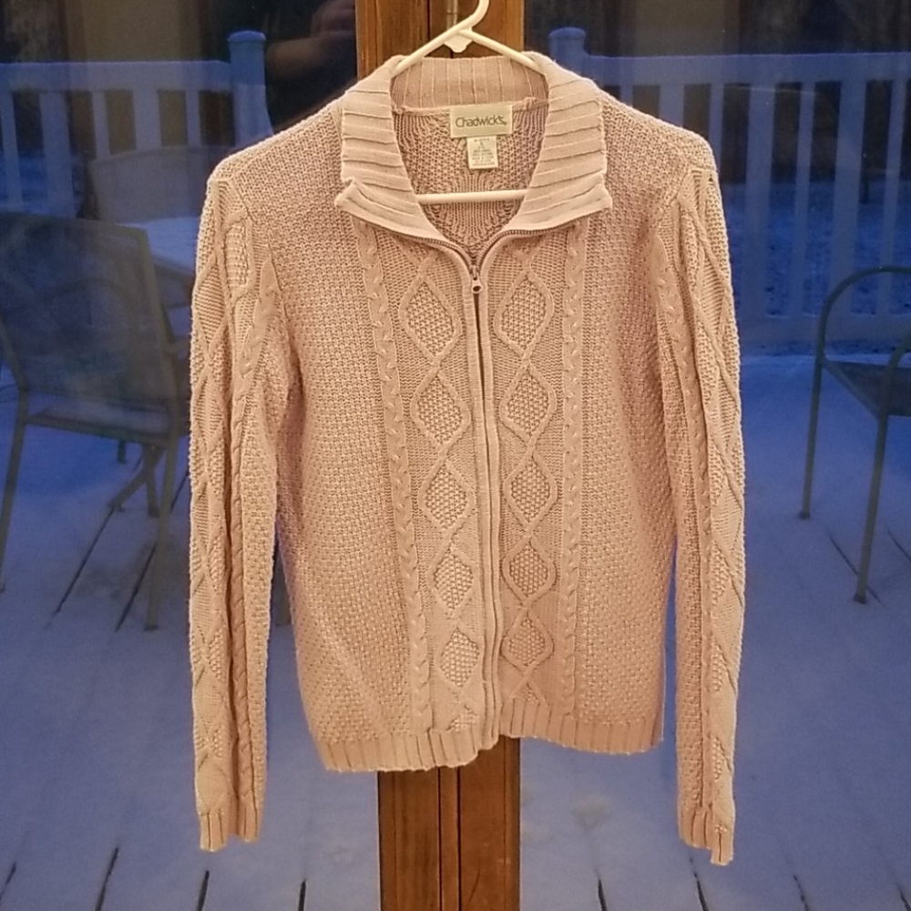 Chadwicks zip-up sweater